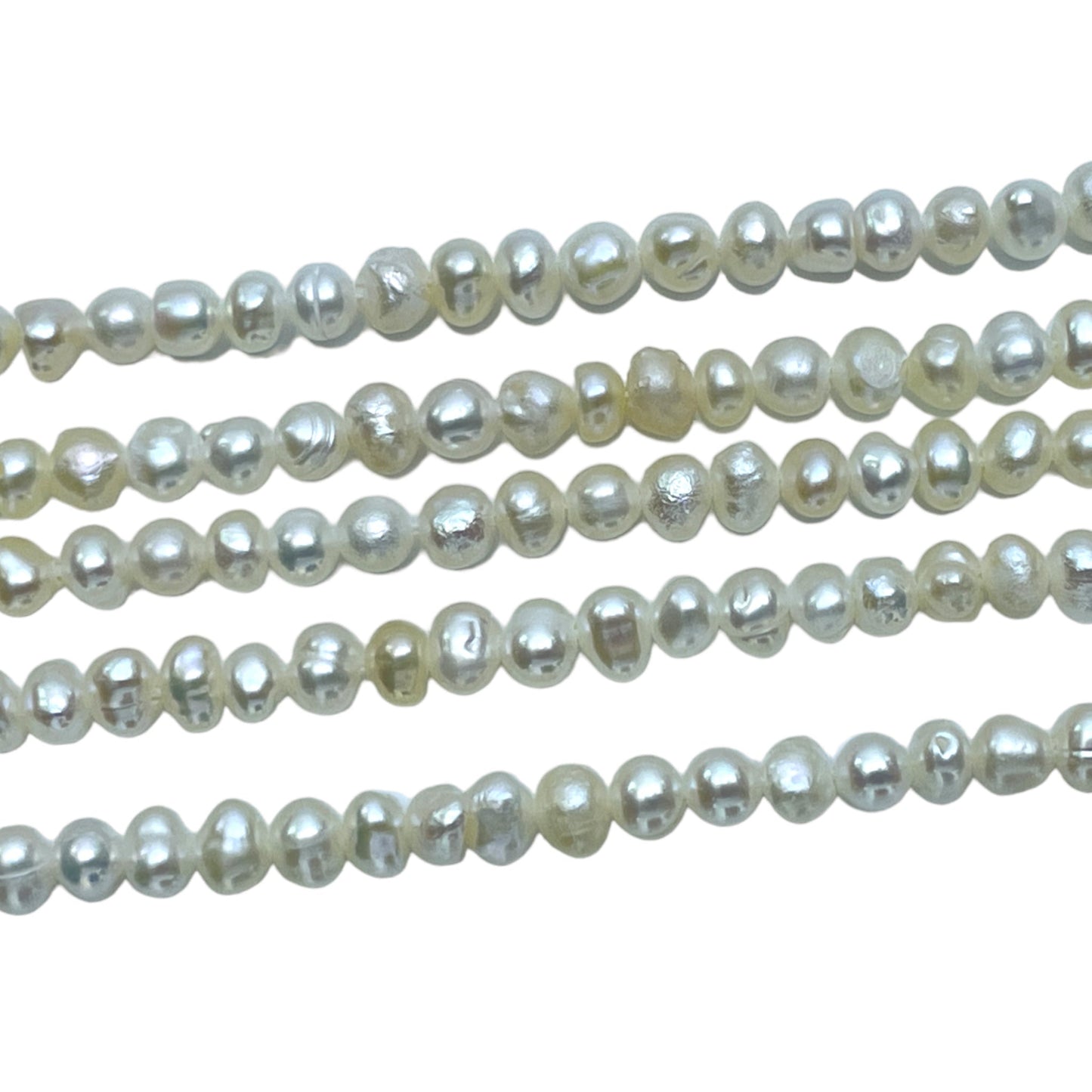 Fil de perle d’eau douce 3-3,5mm #126