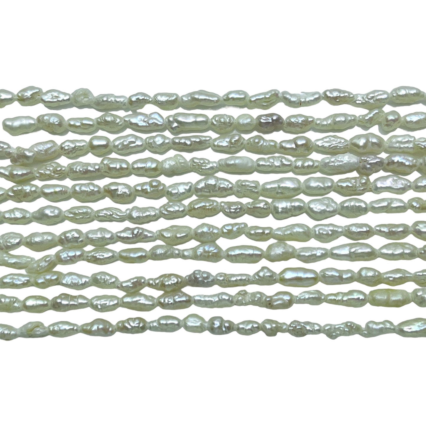 Fil de perle d’eau douce 2-3mm #12