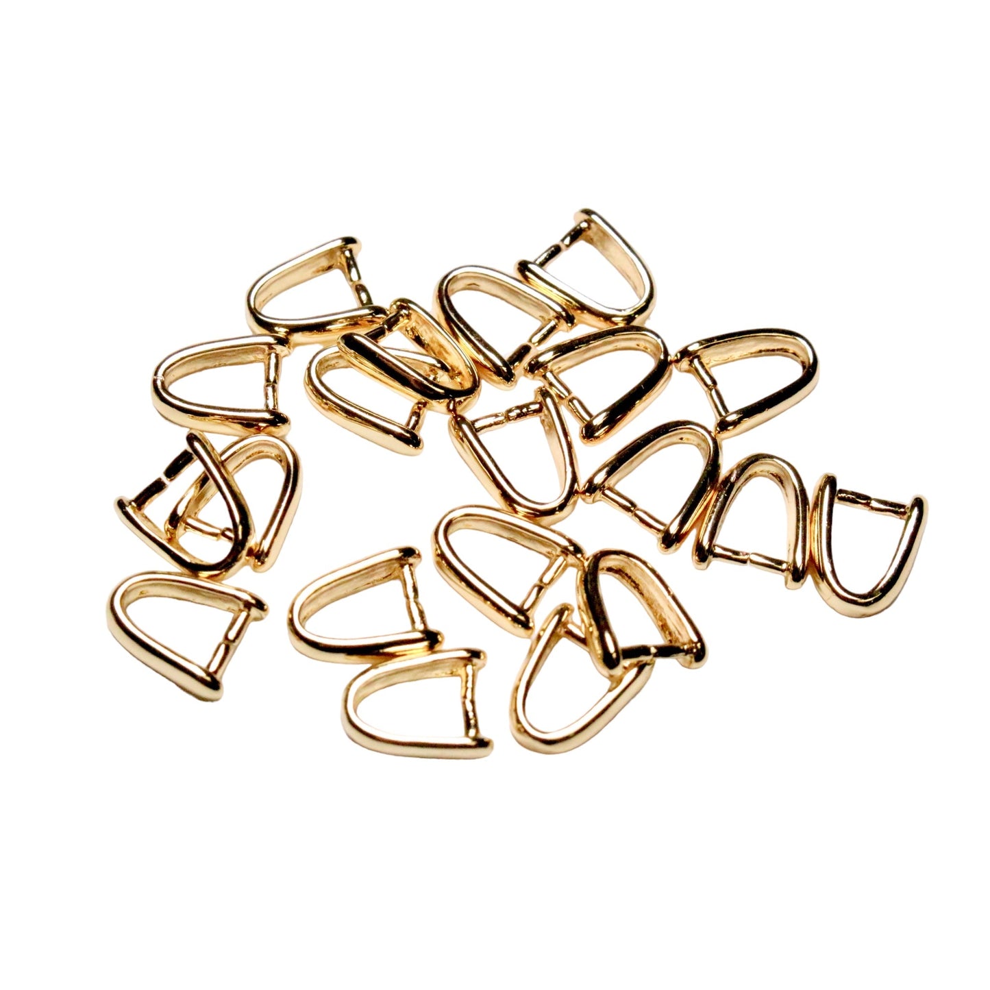 Lot de 20 Bélières doré fine pour Pendentif K 996 D