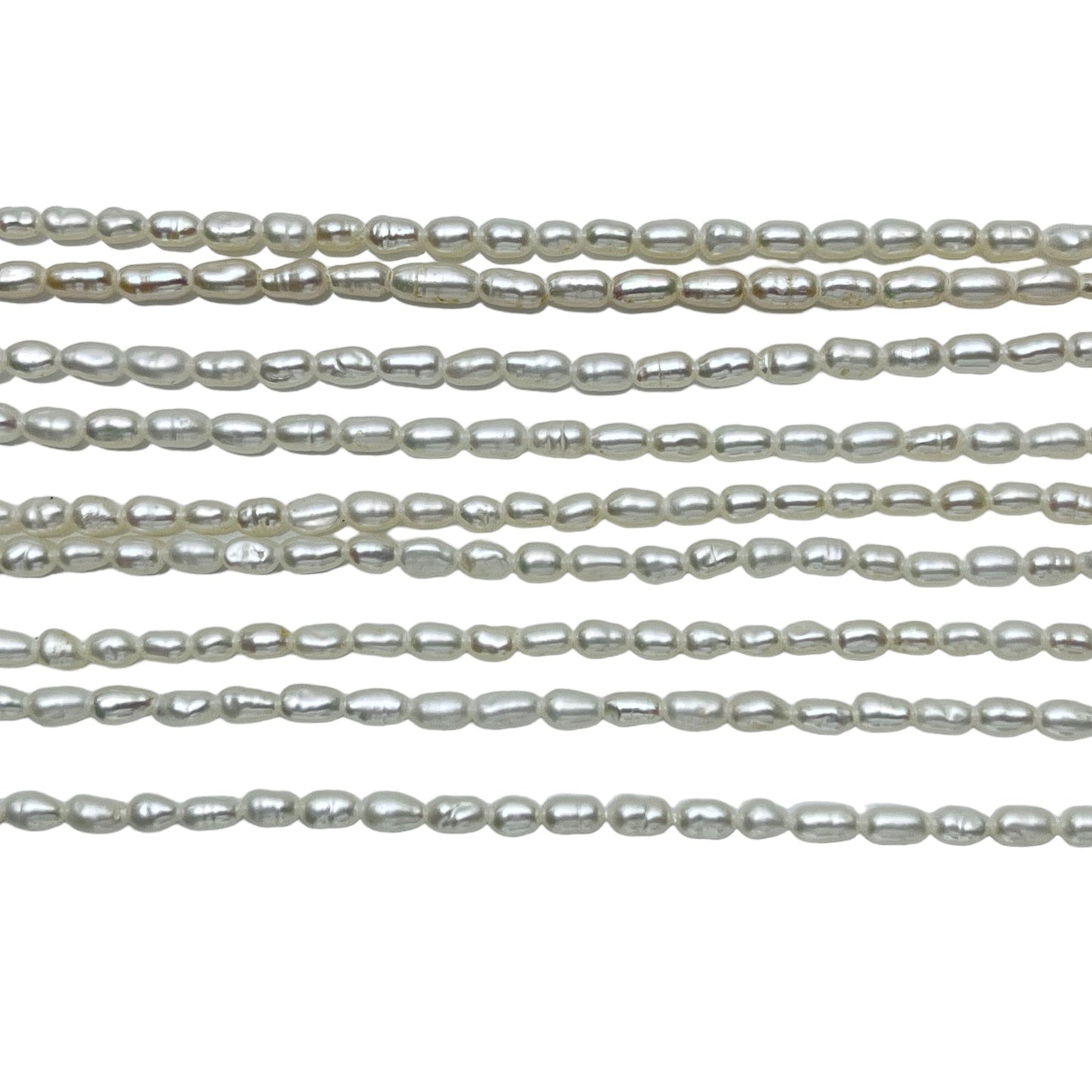 Fil de perle d’eau douce 2,5-3,8mm #4