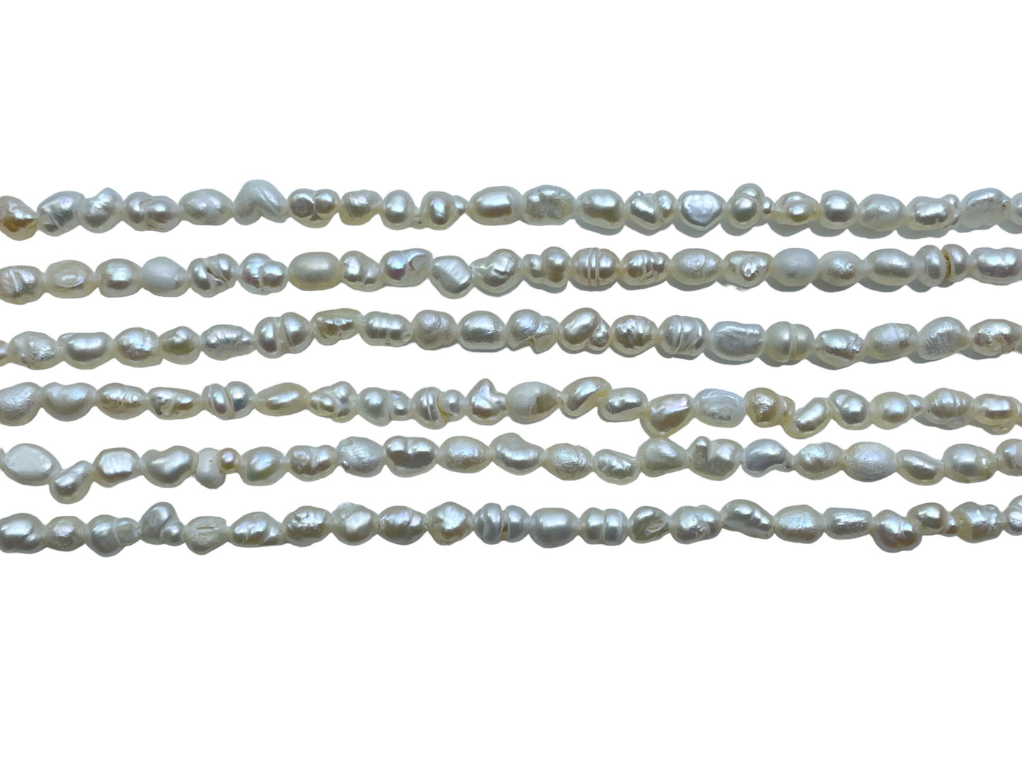 Fil de perle d’eau douce 3-3,5mm #23