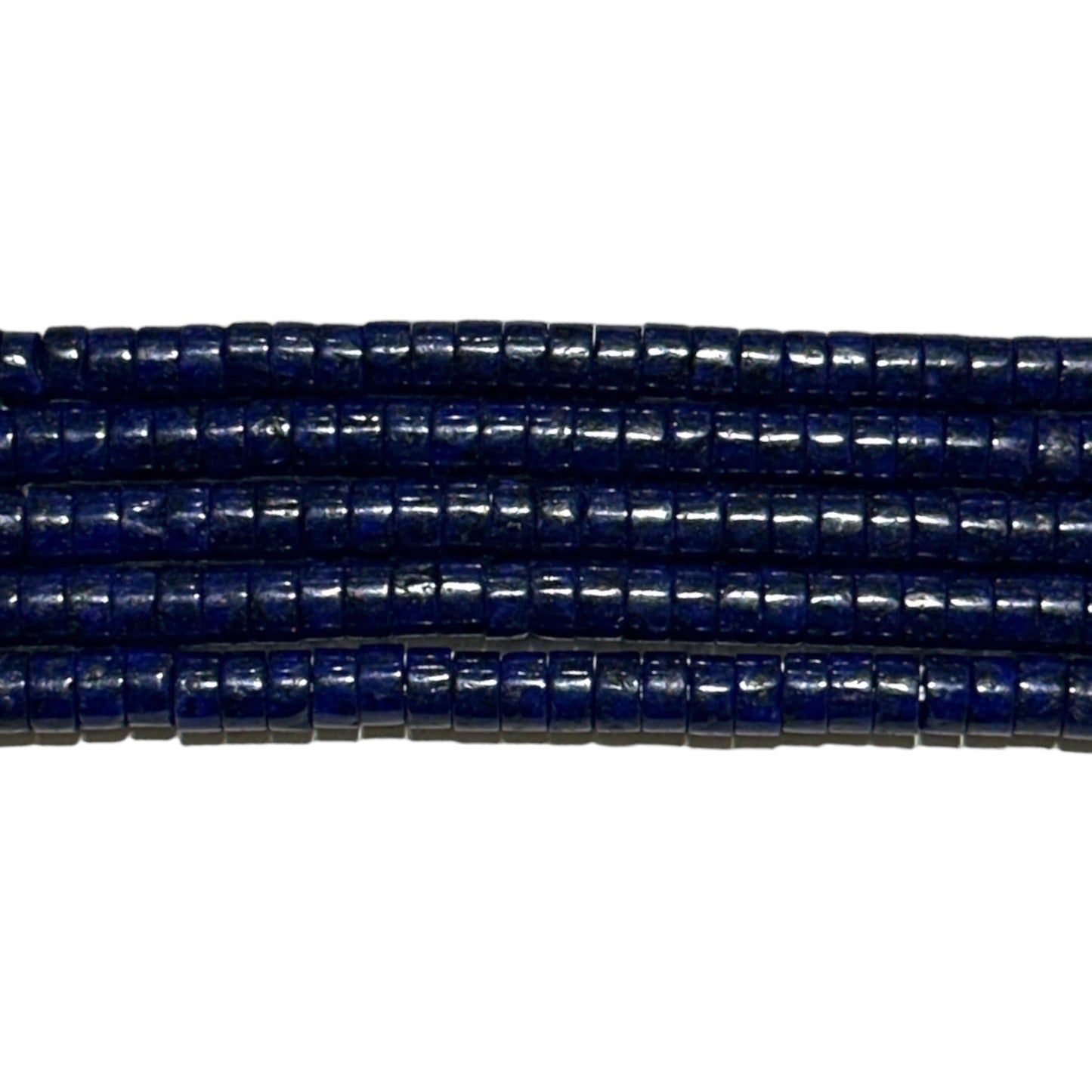 Fil de perle Heishi en Lapis Lazuli