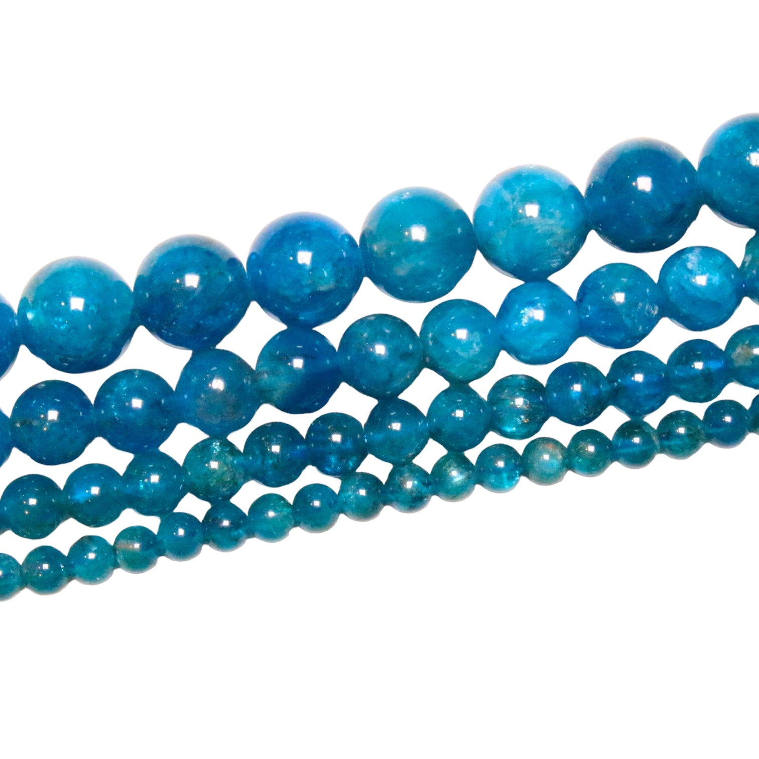 Fil De Perles En Apatite - 57 Pièces Olives/nuggets 5-10mm, Longueur Environ 39cm, Idéal Création Bijoux, Neuf