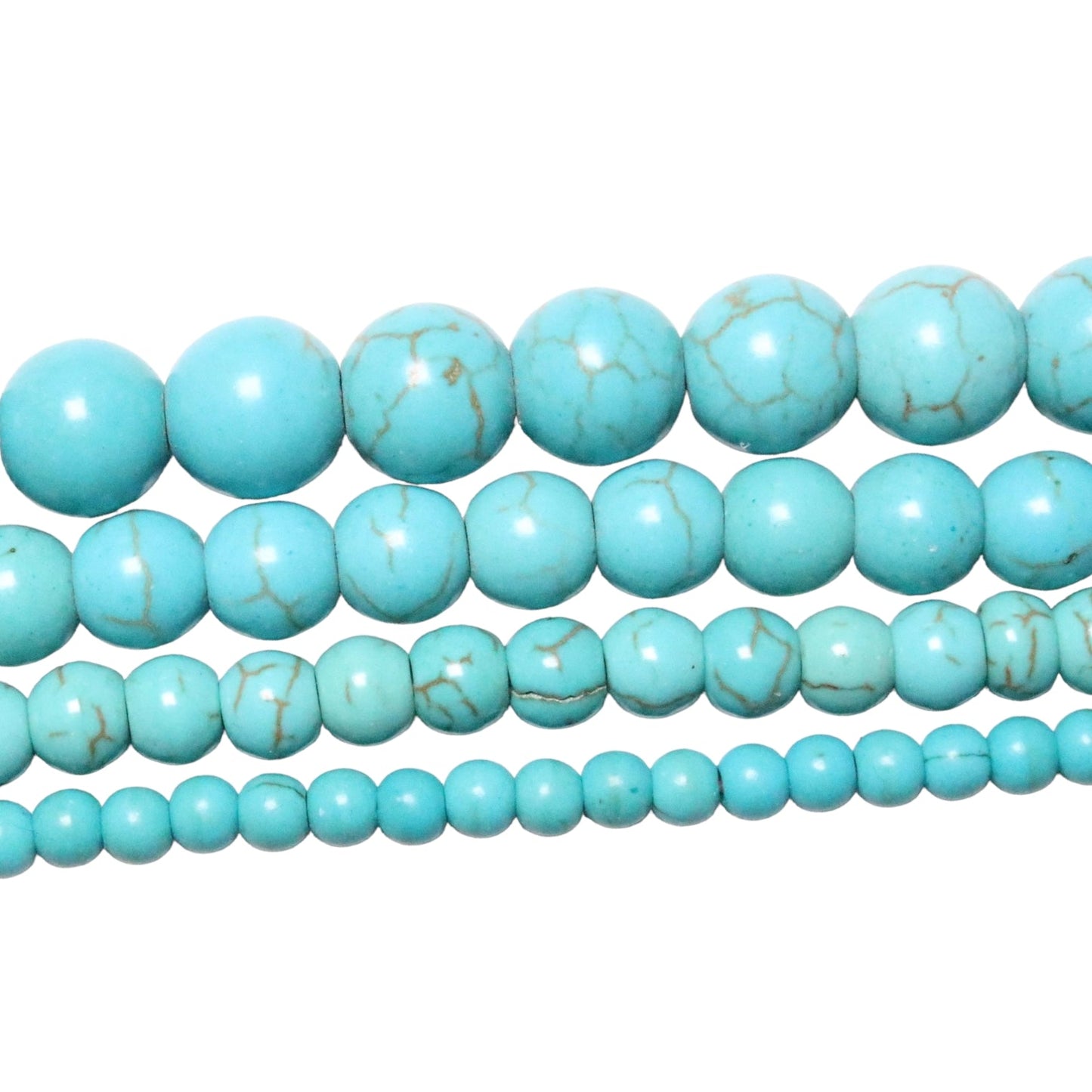 Fil de perle Howlite turquoise A