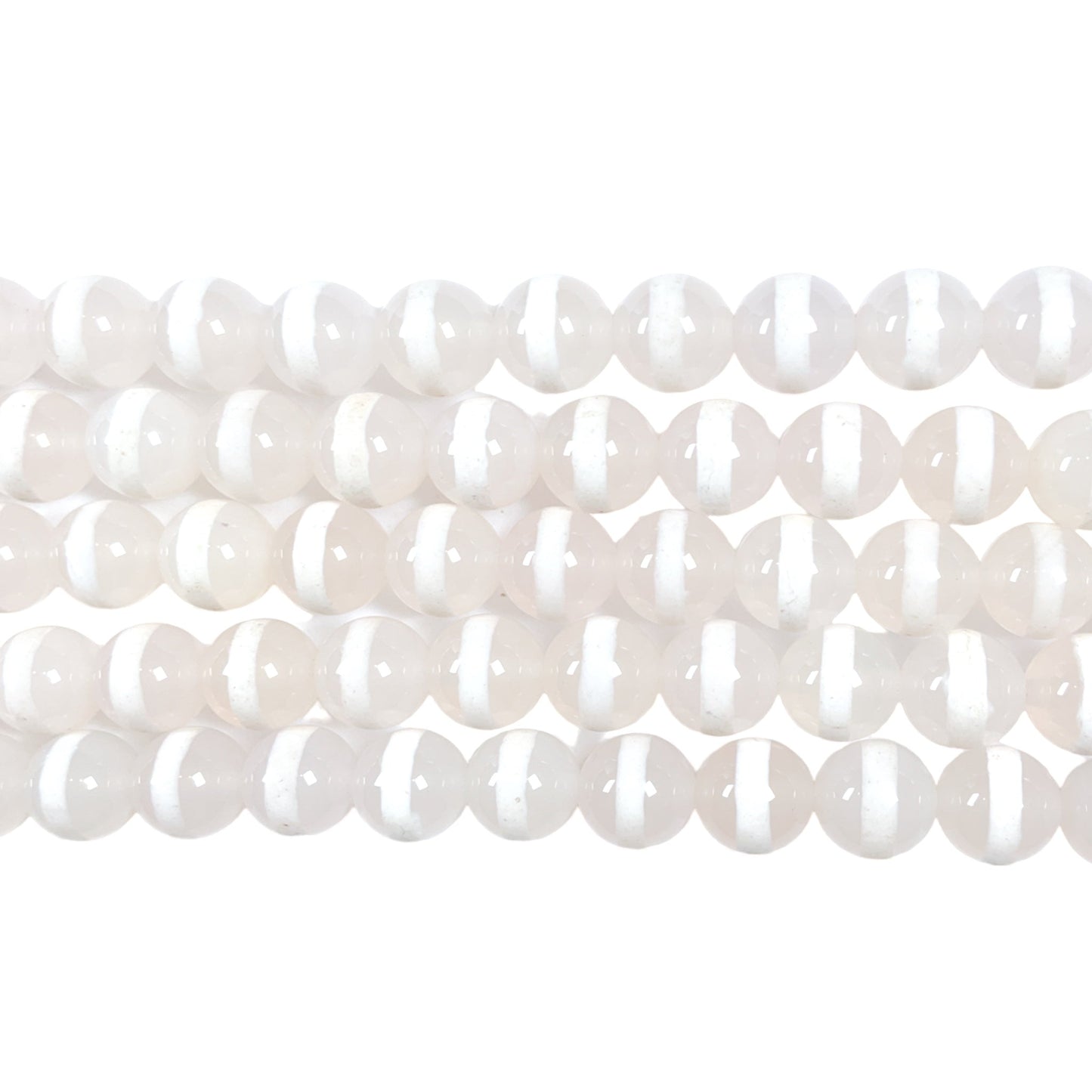 Fil de perle Agate du Tibet Dzi