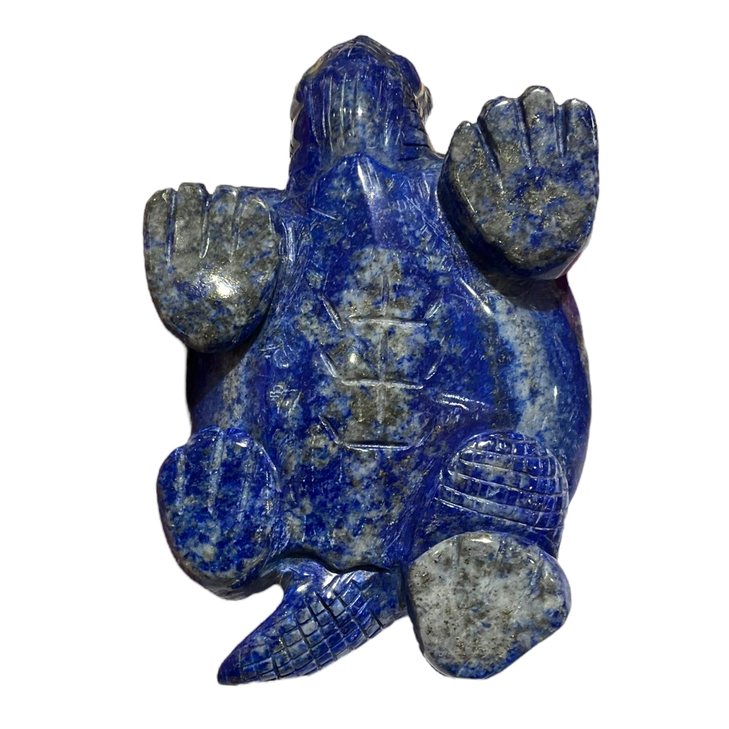 Tortue en Lapis-lazuli pièce unique numéro TL1