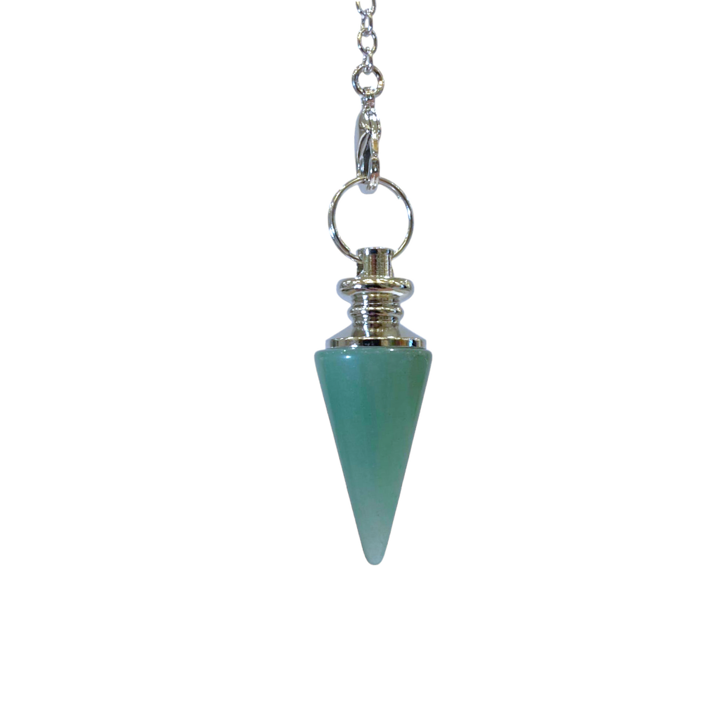 Pendule petit cône Aventurine Verte