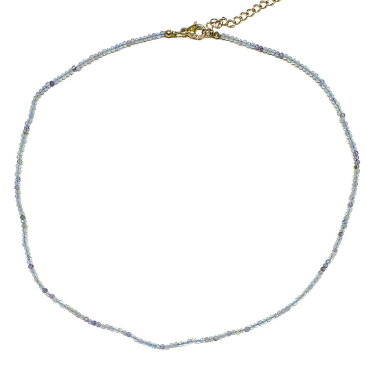 Collier Fluorine 2-3mm acier inoxydable