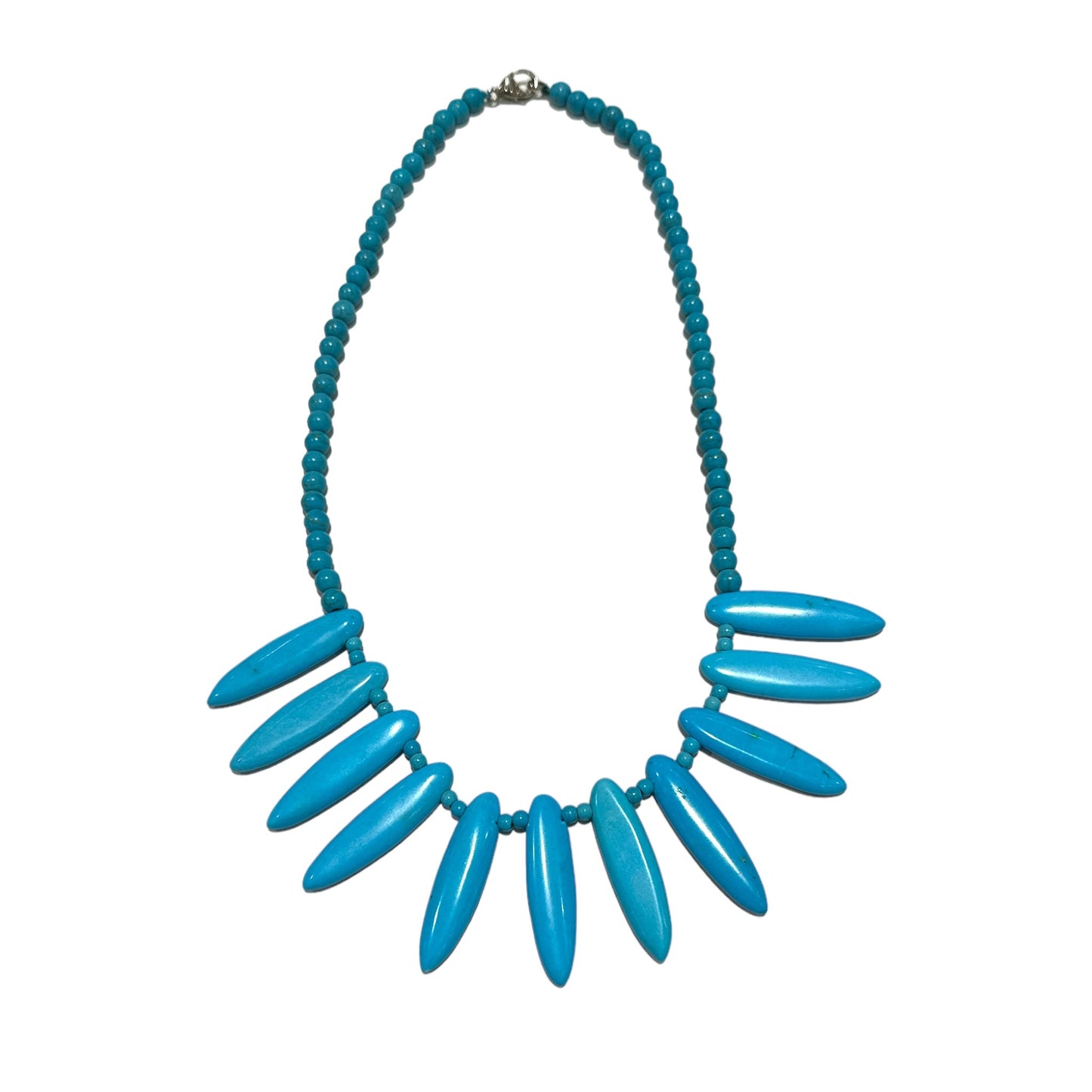 Collier howlite turquoise