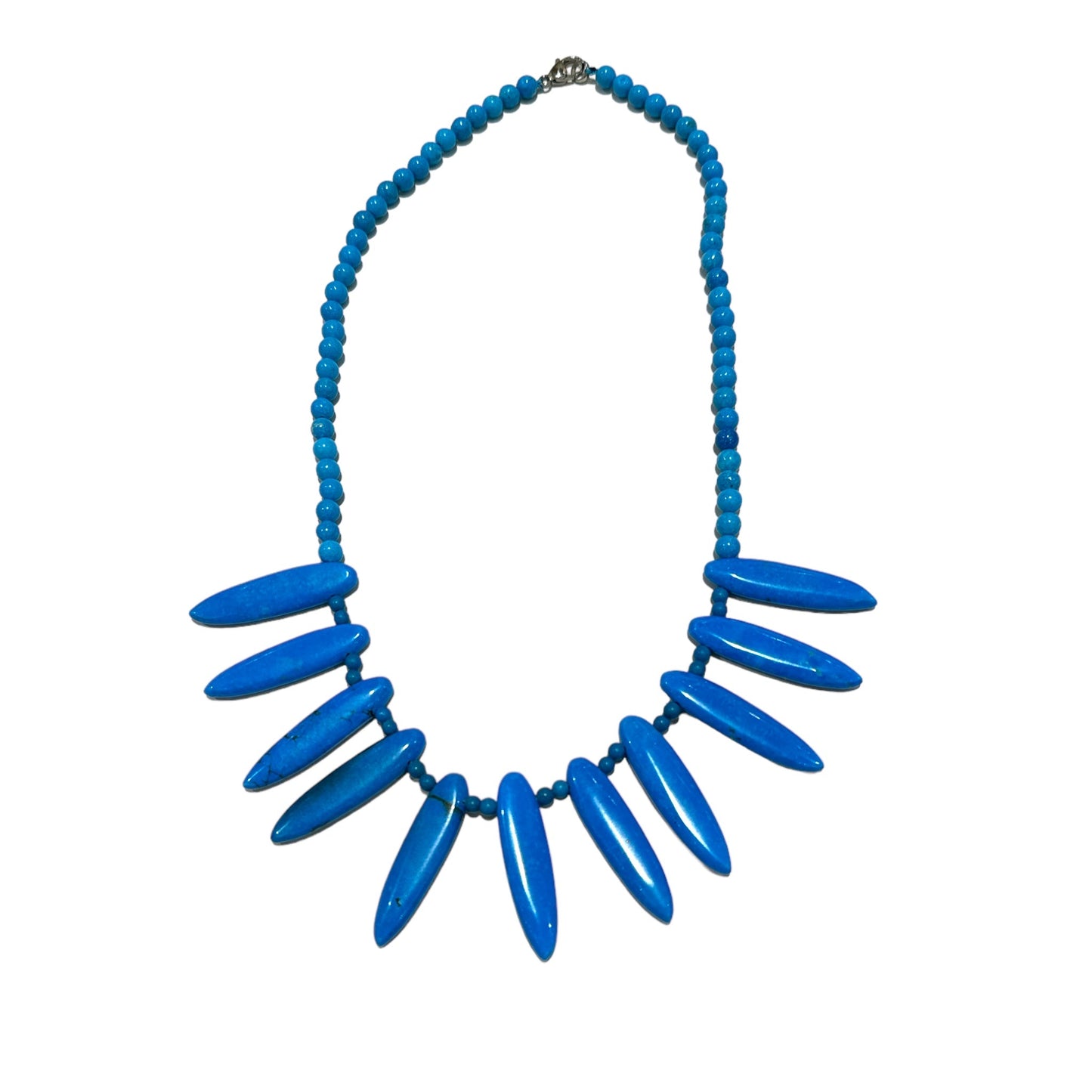 Collier howlite turquoise