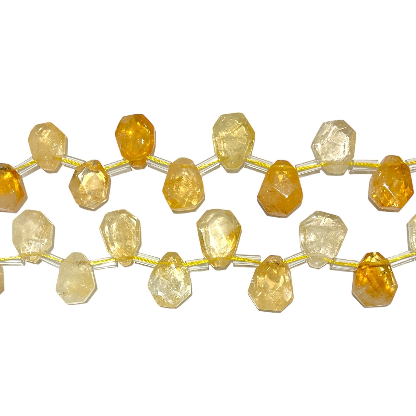 Fil pendentifs Citrine