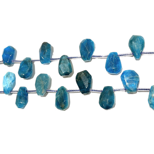 Fil pendentifs Apatite bleue