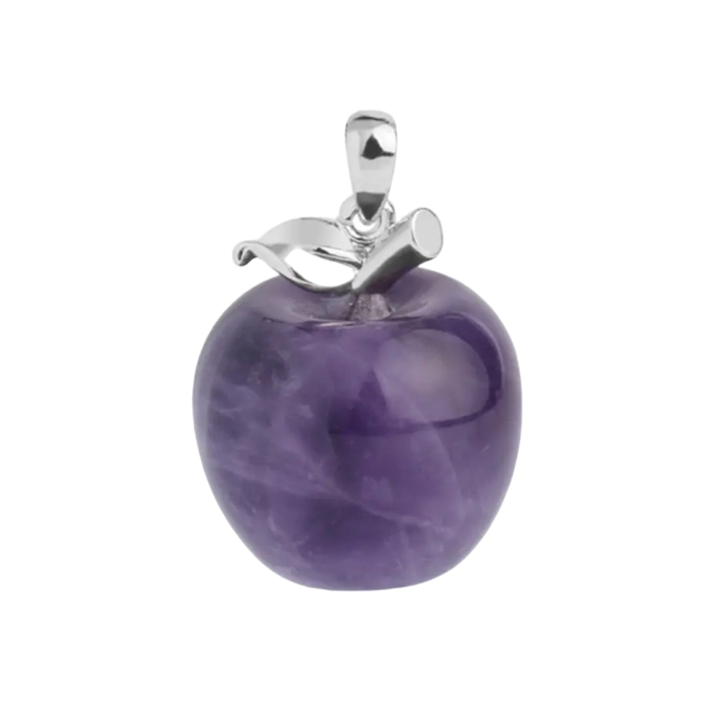 Pendentif en pomme améthyste