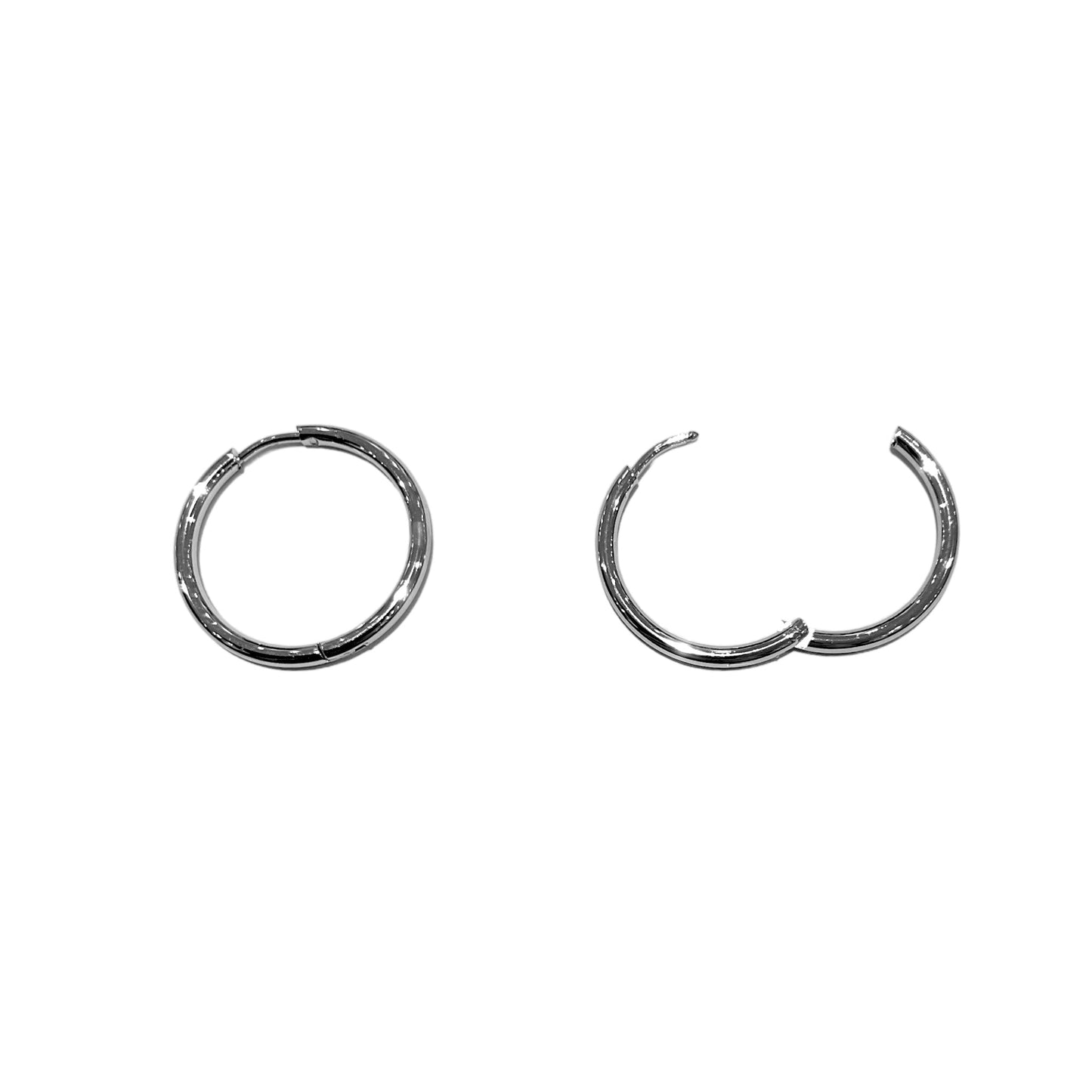 Lot de 5 paire de boucle d'oreille argentée