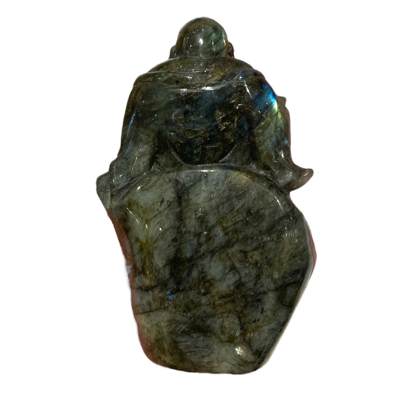 Bouddha en Labradorite pièce unique 12x8x3cm B6