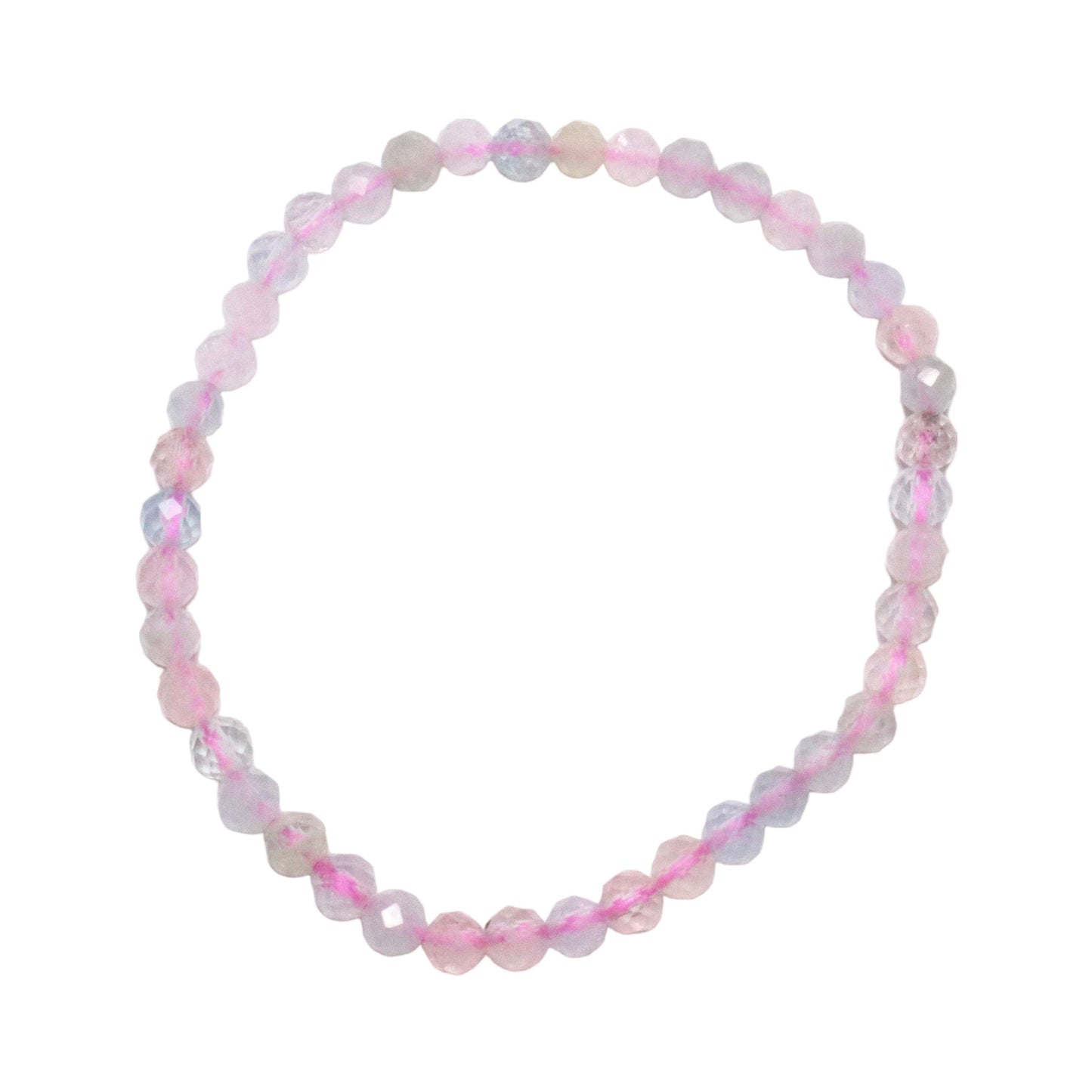 Bracelet Morganite A+ Facetté