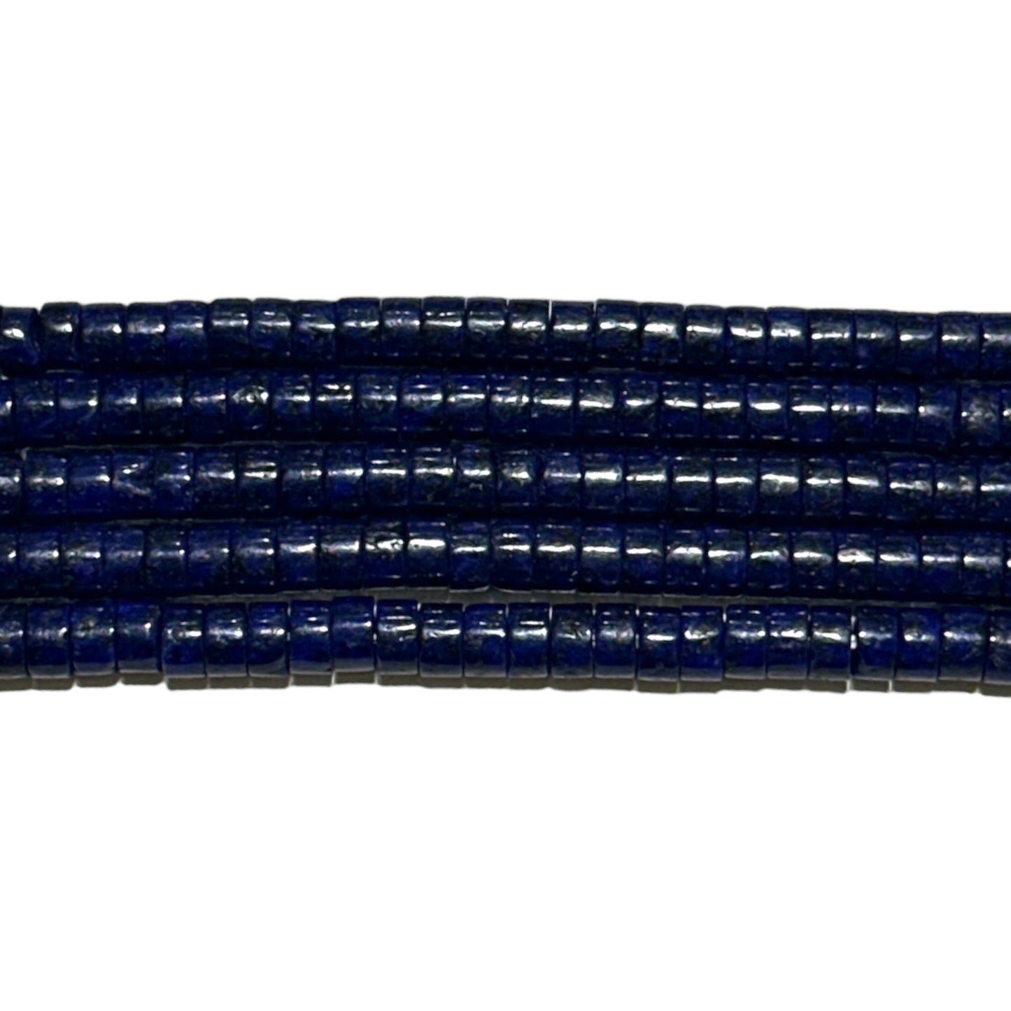 Fil de perle Heishi en Lapis Lazuli