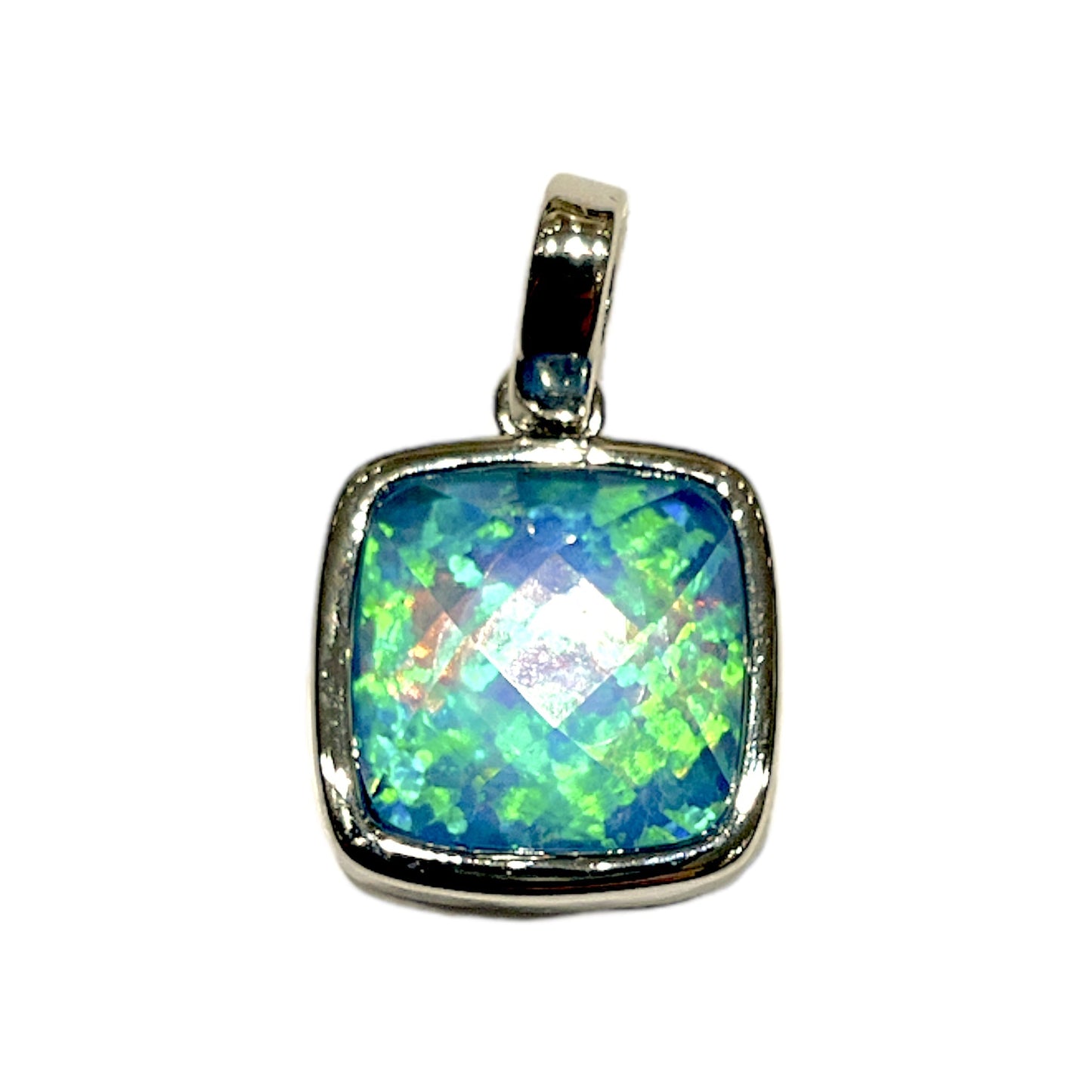 Pendentif imitation Opale 9P