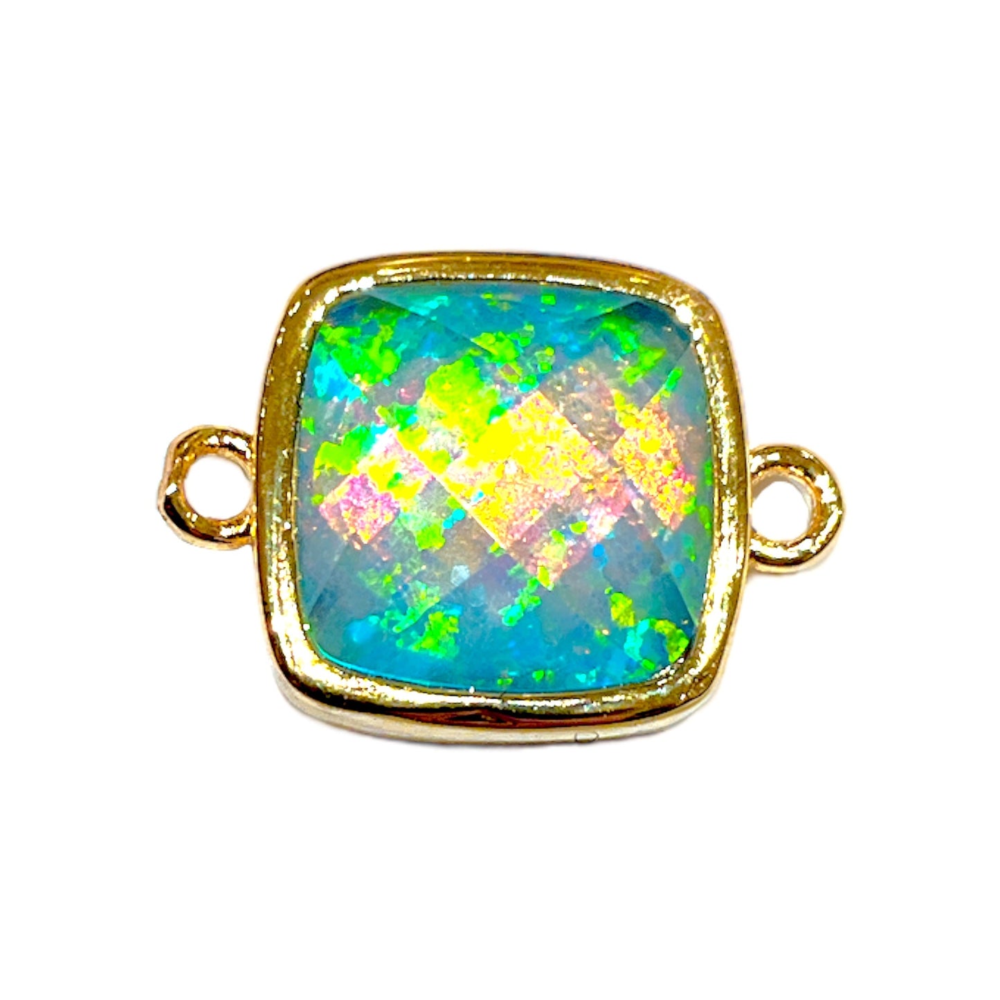 Pendentif opale synthétique 10C