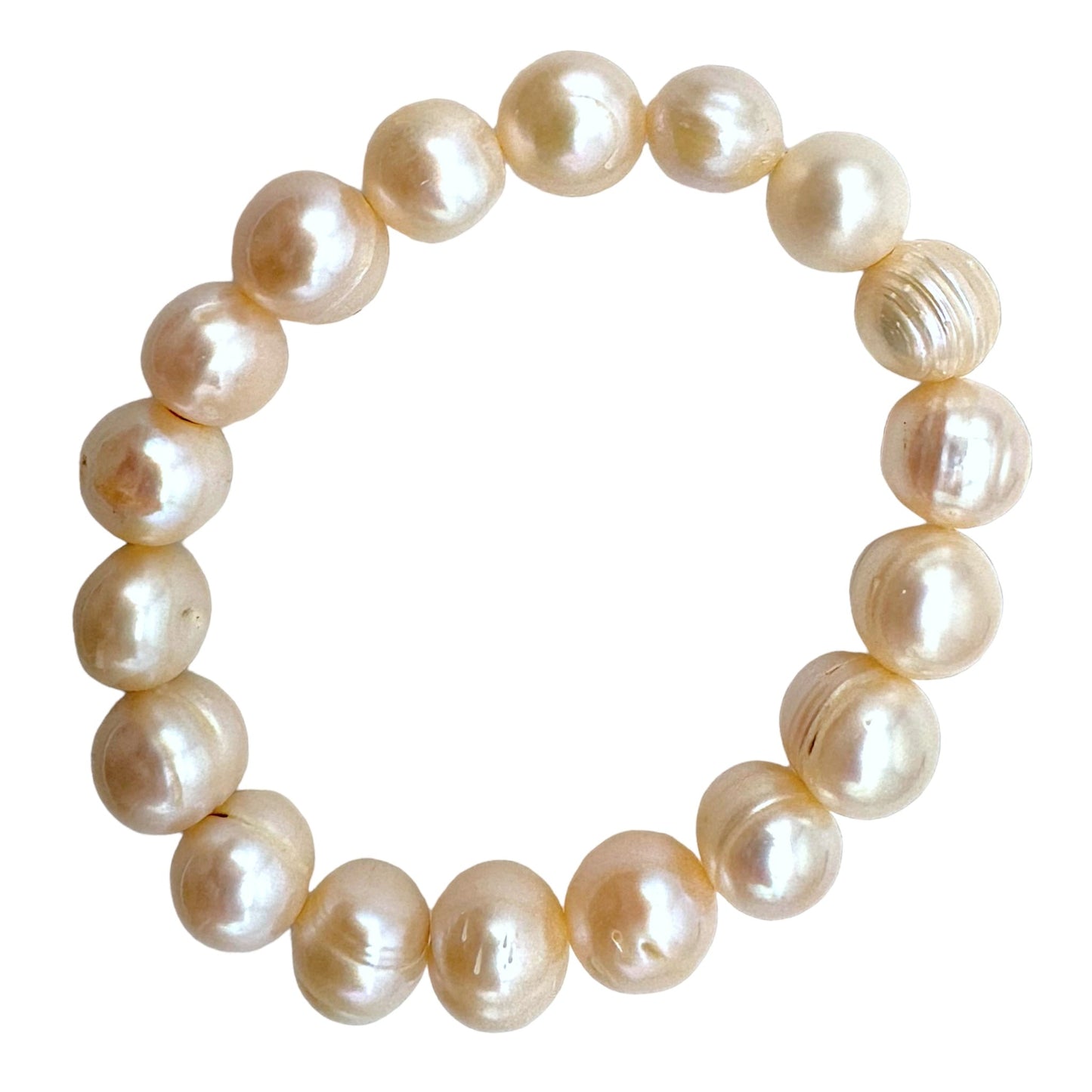 Bracelet perles d’eau d’ouce 12mm