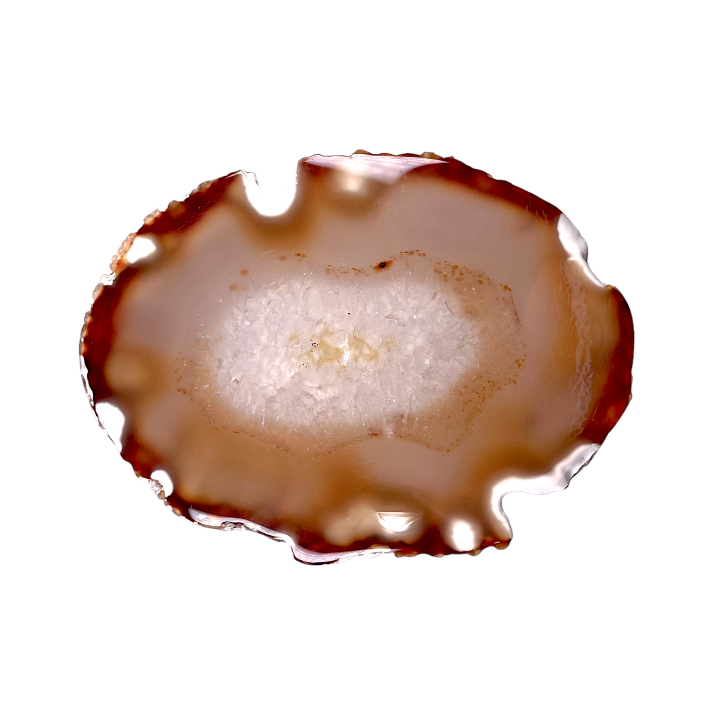 Agate marron