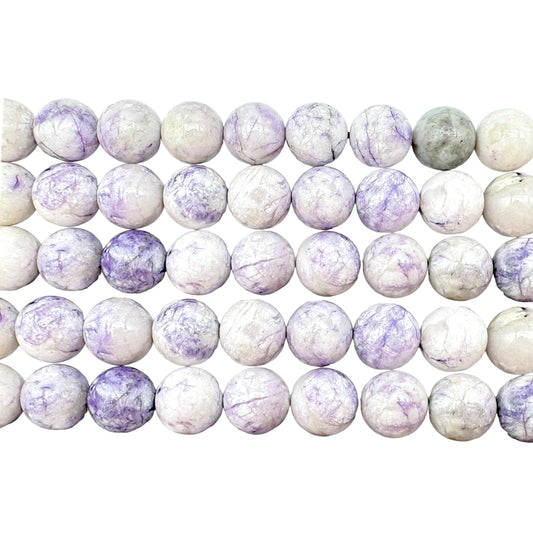 Fil de perles Turquoise violette