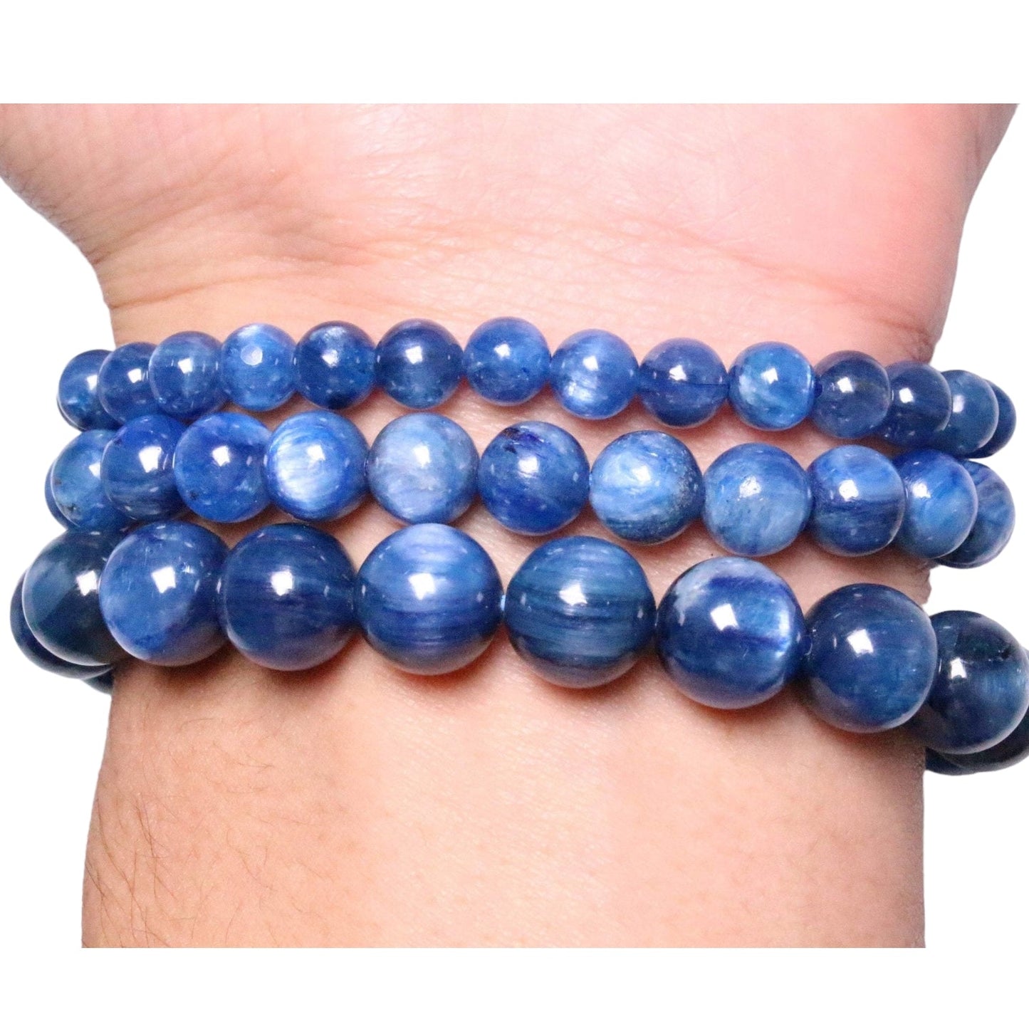 Bracelet Cyanite Bleue AA+