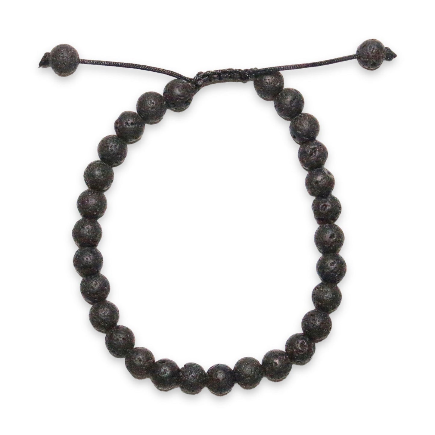 Bracelet Shamballa pierre de lave A