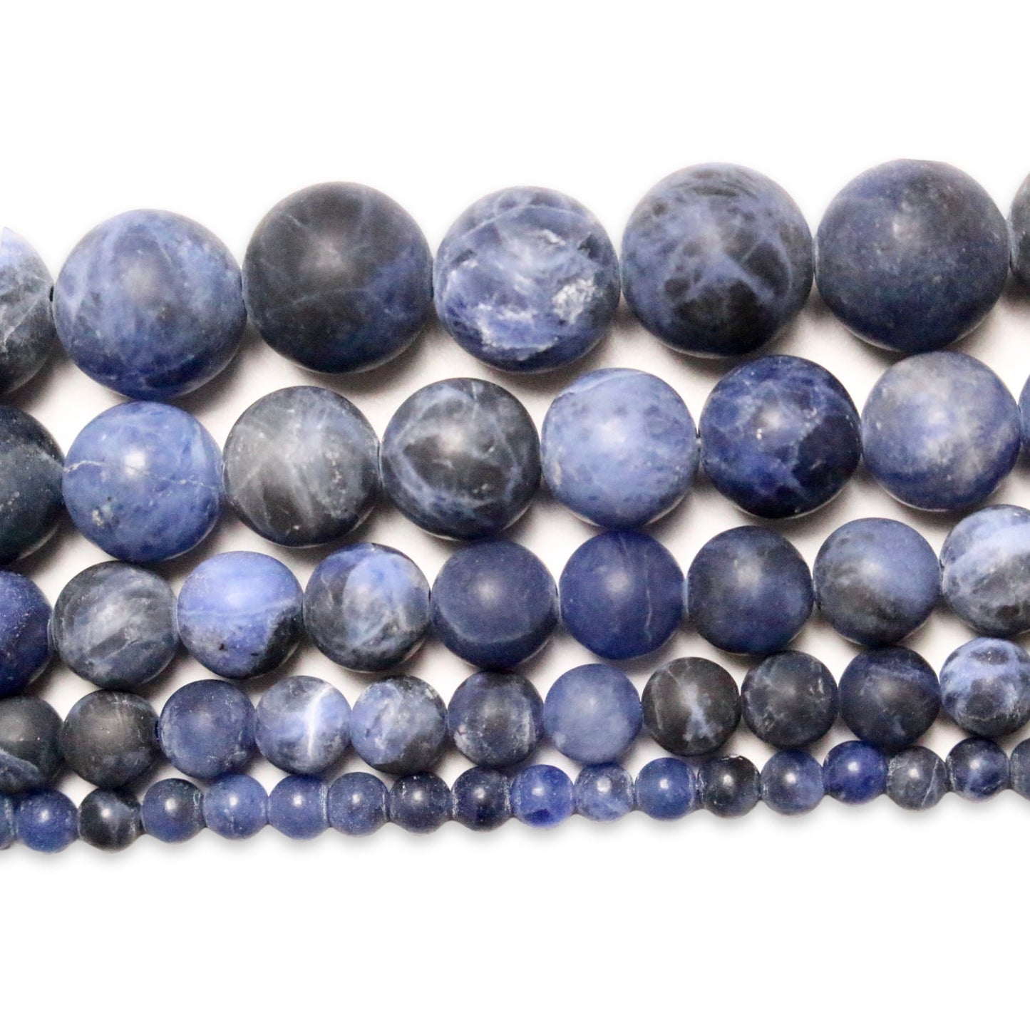 Fil de perle Sodalite mat A