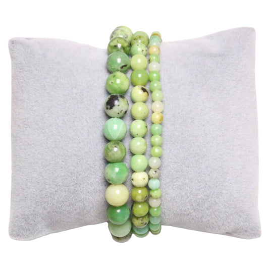 Bracelet Chrysoprase Citron A