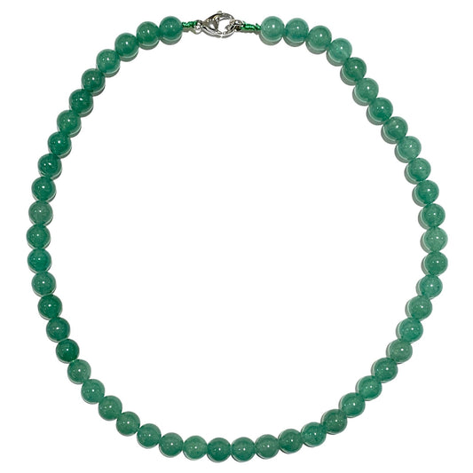 Collier boule Aventurine verte