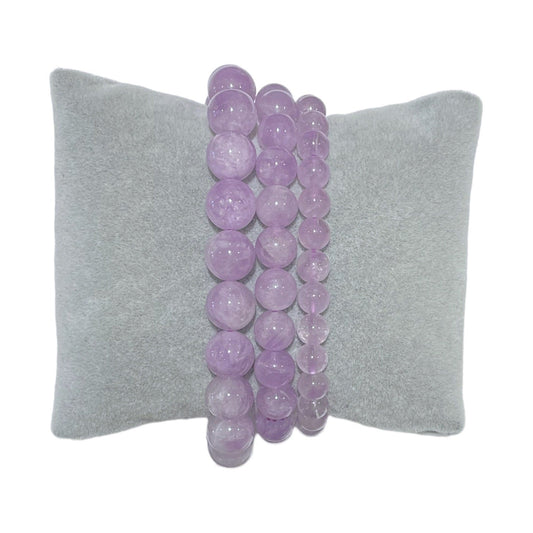 Bracelet Jade Lilas de Birmanie AA