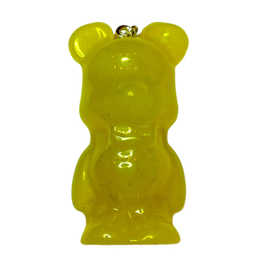 Pendentif Jade citron nounours