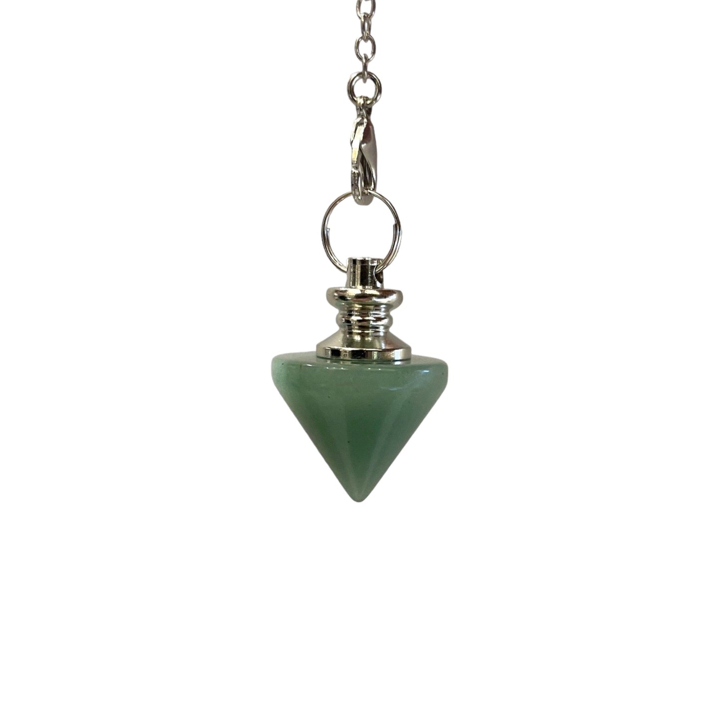 Pendule toupie Aventurine verte