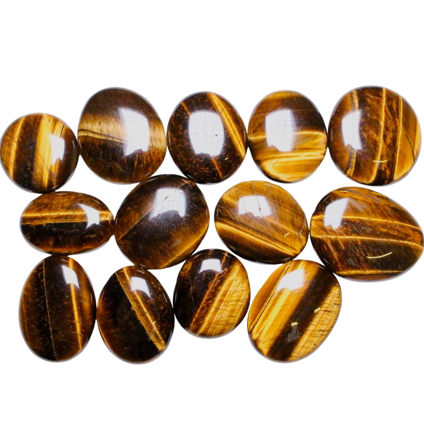 Galet Oeil de tigre 40mm (Lot de 200g)