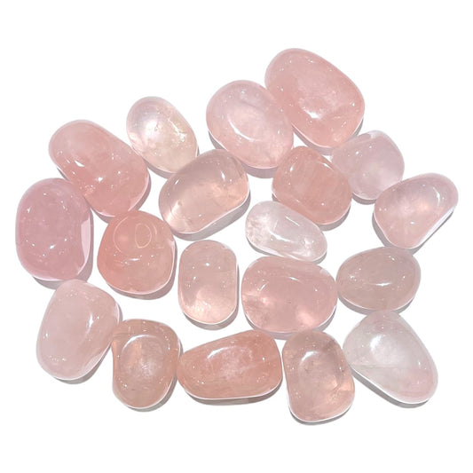 Pierre roulée en Quartz rose