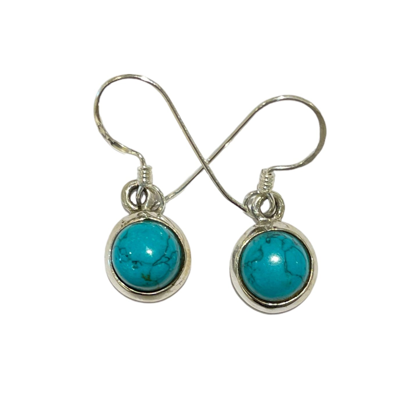 Boucle d'oreille en Argent 925 & turquoise