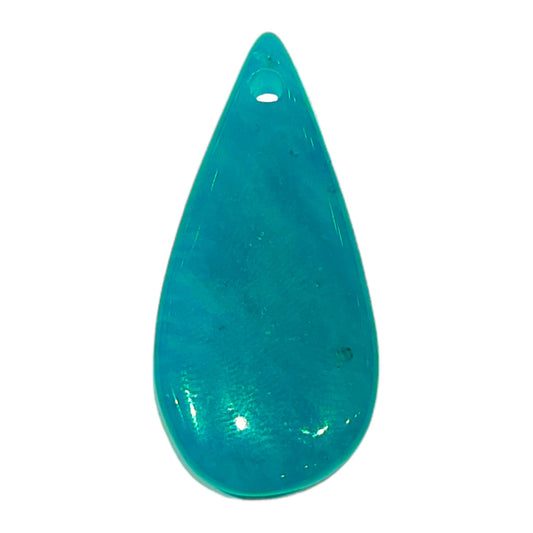 Pendentif Amazonite percé devant