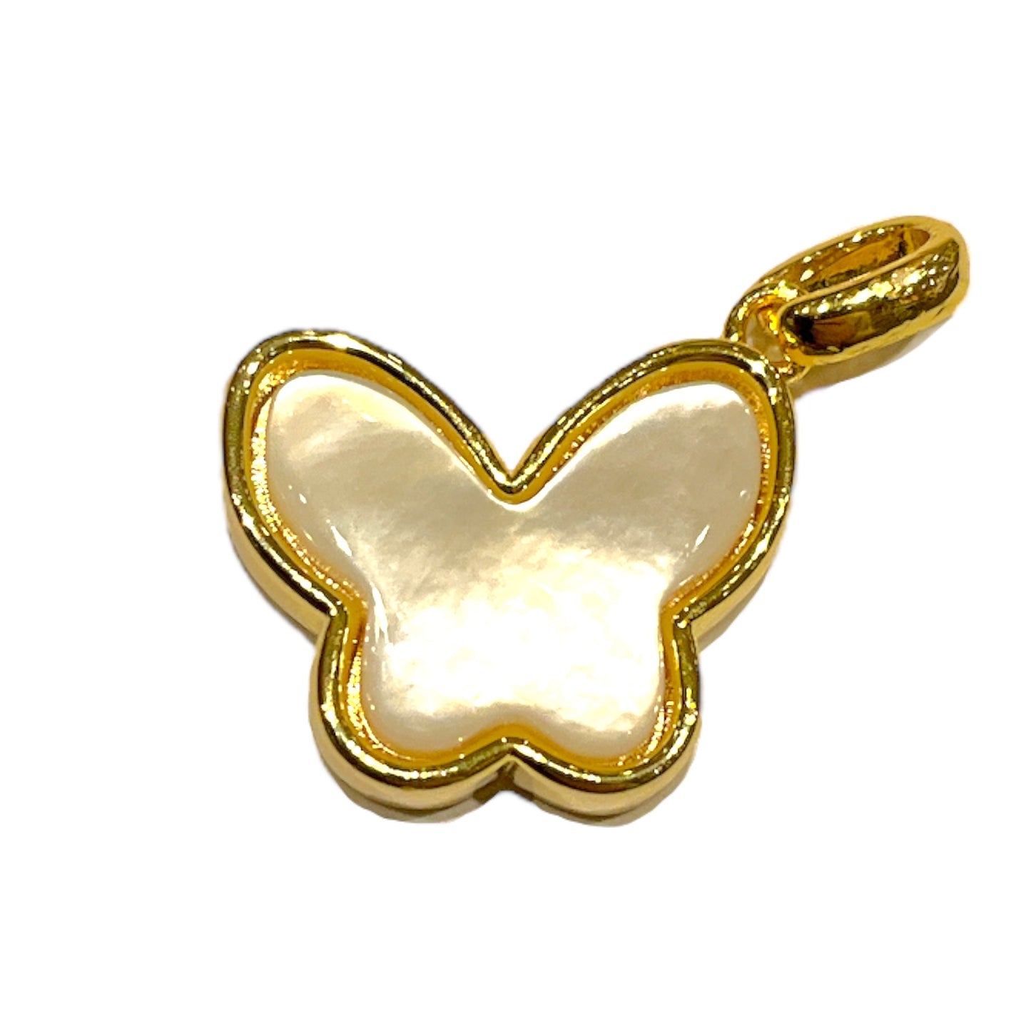 Pendentif papillon nacre