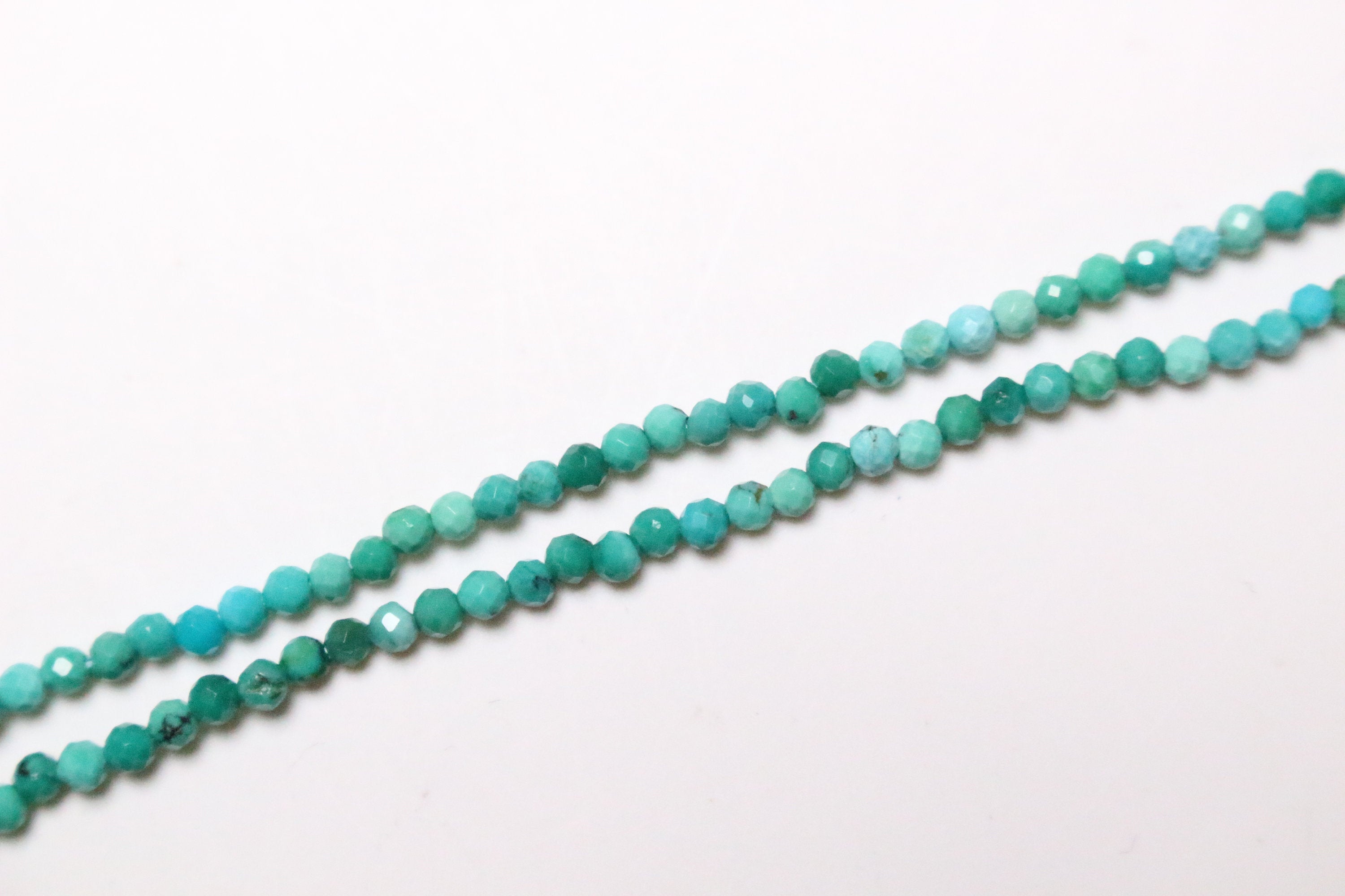 1 Mètre fil élastique bleu turquoise pour bracelet, collier ou masque Ø 2mm  - La Perleraie